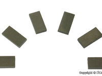 Viessmann - 6841 - Fahrzeugmagnete, 6 Stück