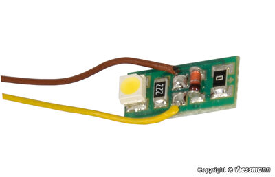 Viessmann - 6006 - Hausbeleuchtung mit 1 LED warmweiß, 10 Stück - Artikelbild