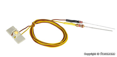 Viessmann - 6046 - LED für Etageninnenbeleuchtung warmweiß, 10 Stück - Artikelbild