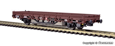 Viessmann H0 - 2310 - H0 Niederbordwagen mit Antrieb, braun, Funktionsmodell für Zweileitersysteme **Auslauf** - Artikelbild