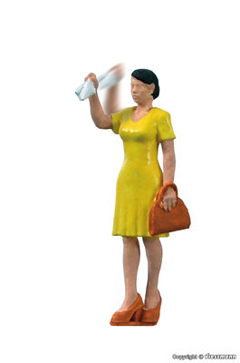 Viessmann H0 - 1555 - H0 Winkende Frau mit bewegtem Arm - Artikelbild