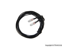 Viessmann - 3503 - Glühlampen klar T3/4, Ø 2,3 mm, 12 V, 50 mA, 2 Kabel, 2 Stück