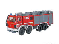 Viessmann H0 - 1125 - H0 Feuerwehr Löschwagen mit 3 Blaulichtern **Auslauf**