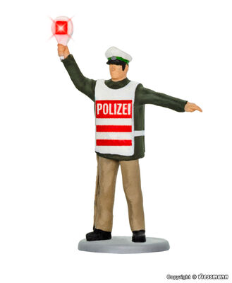 Viessmann H0 - 1518 - H0 Polizist mit beleuchteter Kelle - Artikelbild