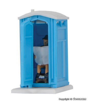 Viessmann H0 - 1545 - H0 Baustellen-Toilette, bewegt - Artikelbild