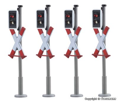 Viessmann - 5057 - H0 Bahnübergang-Sicherung EBÜT 80 - Artikelbild