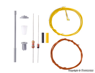 Viessmann TT - 6921 - TT Bausatz Straßenleuchte, LED weiß - Artikelbild