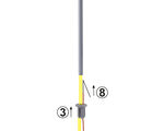 Viessmann TT - 6923 - TT Bausatz Peitschenleuchte doppelt, 2 LEDs weiß - Artikelbild