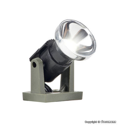 Viessmann TT - 6930 - TT Flutlichtstrahler nieder, LED weiß - Artikelbild