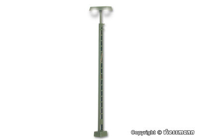 Viessmann TT - 6963 - TT Gittermastleuchte, 2 LEDs weiß - Artikelbild