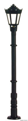 Viessmann TT - 6970 - TT Parklaterne schwarz, LED warmweiß - Artikelbild