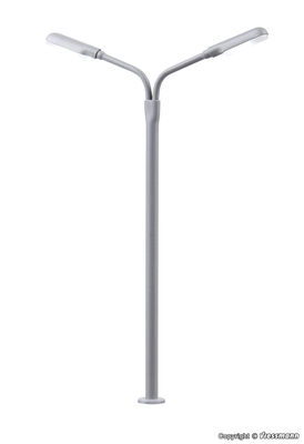 Viessmann TT - 6995 - TT Peitschenleuchte doppelt, 2 LEDs weiß - Artikelbild
