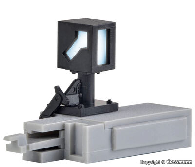 Viessmann - 9565 - 0 Weichenlaterne mit Adapter für Universalantrieb 4560 - Artikelbild