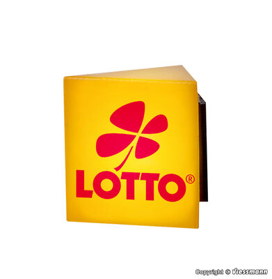 Viessmann H0 - 1374 - H0 Reklameschild LOTTO mit LED-Beleuchtung - Artikelbild