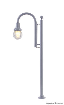 Viessmann H0 - 6141 - H0 Bogenleuchte Tiergarten, LED warmweiß - Artikelbild