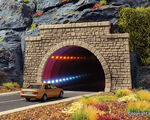 Viessmann - 5097 - H0 Straßentunnel klassisch, mit LED Spiegeleffekt und Tiefenwirkung - Artikelbild