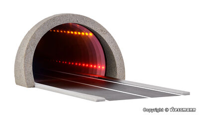 Viessmann - 5098 - H0 Straßentunnel modern, mit LED Spiegeleffekt und Tiefenwirkung - Artikelbild