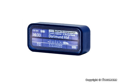 Viessmann H0 - 1398 - H0 Moderner Zugzielanzeiger mit LED-Beleuchtung - Artikelbild