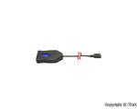 Viessmann H0 - 8000 - H0 CarMotion Basis Startset, MB ACTROS Muldenkipper mit Rundumleuchten, blau - Artikelbild
