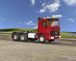 Viessmann H0 - 8011 - H0 MB ACTROS 3-achs Sattelschlepper mit Rundumleuchten, Basis, Funktionsmodell - Artikelbild