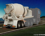 Viessmann H0 - 8230 - H0 MB ACTROS 2-achs Betonmischauflieger, Funktionsmodell - Artikelbild