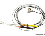 Viessmann H0 - 6026 - H0 Wandleuchte modern, 2 LEDs warmweiß - Artikelbild