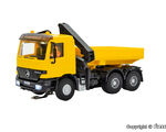 Viessmann H0 - 8023 - H0 MB ACTROS 3-achs Zugmaschine mit Ladekran und Rundumleuchten, Basis, Funktionsmodell - Artikelbild