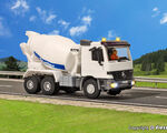 Viessmann H0 - 8031 - H0 MB ACTROS 3-achs Betonmischer mit Rundumleuchten, Basis, Funktionsmodell - Artikelbild