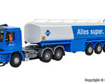 Viessmann H0 - 8033 - H0 MB ACTROS 3-achs Zugmaschine mit ARAL Tankauflieger, Basis, Funktionsmodell - Artikelbild