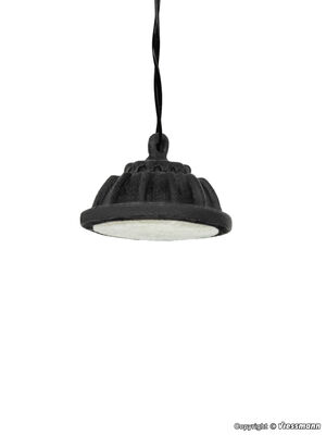 Viessmann - 6100 - H0 Hängende Industrieleuchte modern, LED warmweiß - Artikelbild