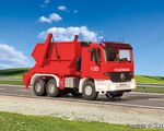Viessmann H0 - 8053 - H0 Feuerwehr MB ACTROS 3-achs Absetzkipper mit Rundumleuchten, Basis, Funktionsmodell - Artikelbild