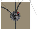 Viessmann H0 - 8445 - Handbetätigter 2/3 Wege Abzweig - Artikelbild
