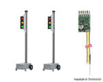 Viessmann - 5099 - Baustellen- /Verkehrsampel, 2 Stück - Artikelbild