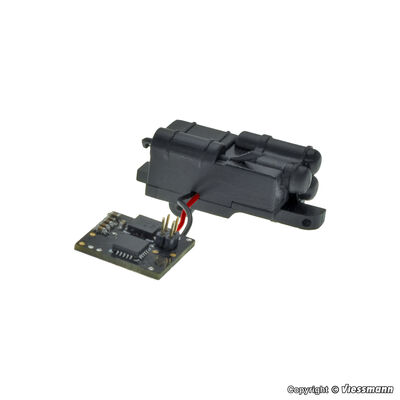 Viessmann H0 - 8453 - H0 Nachrüst-Set Sound für MB Rundhauber, schwarz - Artikelbild