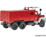 Viessmann H0 - 8055 - H0 Feuerwehr MAGIRUS JUPITER FlKfz 3800/400 3-achs mit Rundumleuchte, Basis, Funktionsmodell - Artikelbild