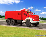 Viessmann H0 - 8055 - H0 Feuerwehr MAGIRUS JUPITER FlKfz 3800/400 3-achs mit Rundumleuchte, Basis, Funktionsmodell - Artikelbild