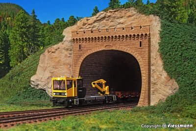 Vollmer H0 - 42502 - H0 Tunnelportal, zweigleisig, 2 Stück - Artikelbild