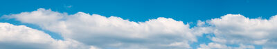 Vollmer H0 - 46112 - Hintergrundkulisse Wolken, dreiteilig, L 266 x B 48 cm - Artikelbild