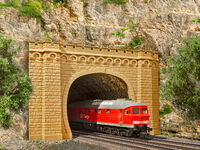 Vollmer H0 - 42506 - H0 Tunnelportal Moseltal, zweigleisig, 2 Stück