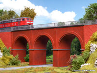 Vollmer H0 - 42513 - H0 Backstein-Viadukt