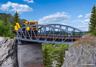 Vollmer H0 - 42540 - H0 Stahlbogenbrücke, gebogen - Artikelbild