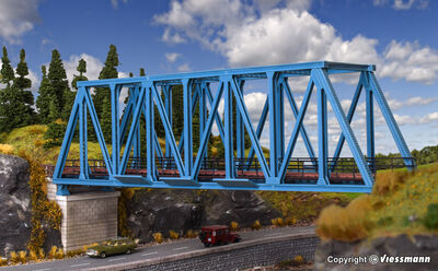 Vollmer H0 - 42546 - H0 Kastenbrücke, gerade - Artikelbild