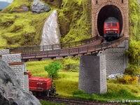 Vollmer H0 - 42547 - H0 Trogbrücke, gebogen