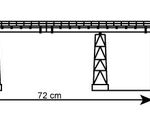 Vollmer H0 - 42550 - H0 Kreuztalviadukt Halle - Artikelbild