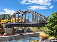 Vollmer H0 - 42553 - H0 Stahlbogenbrücke, gerade