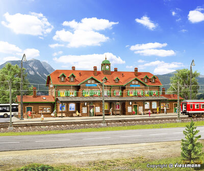 Vollmer H0 - 43502 - H0 Bahnhof Moritzburg - Artikelbild