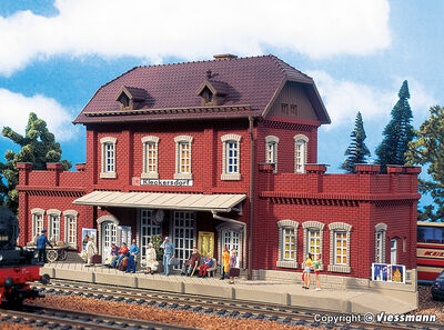 Vollmer H0 - 43504 - H0 Bahnhof Kleckersdorf - Artikelbild
