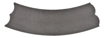 Vollmer H0 - 48258 - H0 Straßenplatte Kopfsteinpflaster aus Steinkunst, 45°-Kurve, gegenläufig, Radius 30 cm - Artikelbild