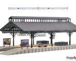 Vollmer H0 - 43545 - H0 Bahnsteighalle mit LED-Beleuchtung, Funktionsbausatz - Artikelbild