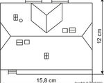 Vollmer H0 - 43654 - H0 Fachwerk-Siedlungshaus - Artikelbild